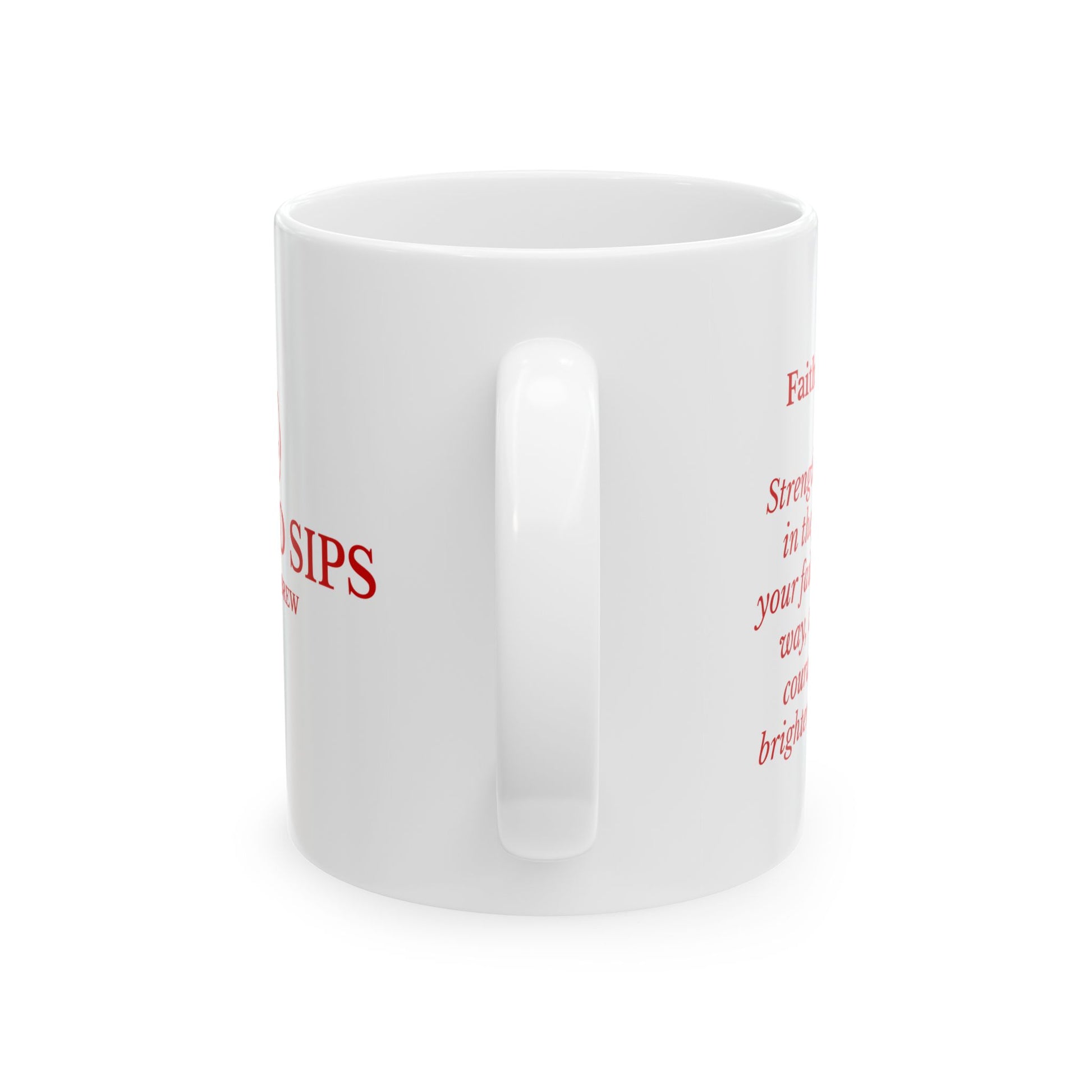 Faith & Fire Inspirational Ceramic Mug 11oz