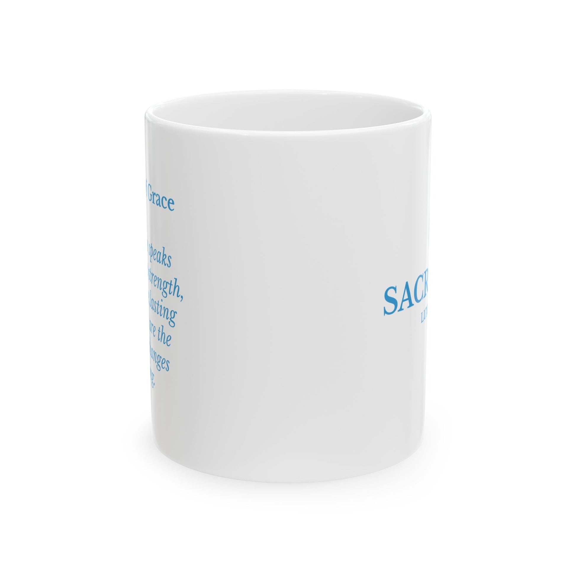 Whispers Of Grace Inspirational Ceramic Mug 11oz